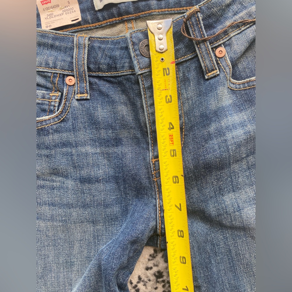Classic Women's Blue Bootcut Jeans 515 Size 2P/M NWT Levi’s - Picture 3 of 8